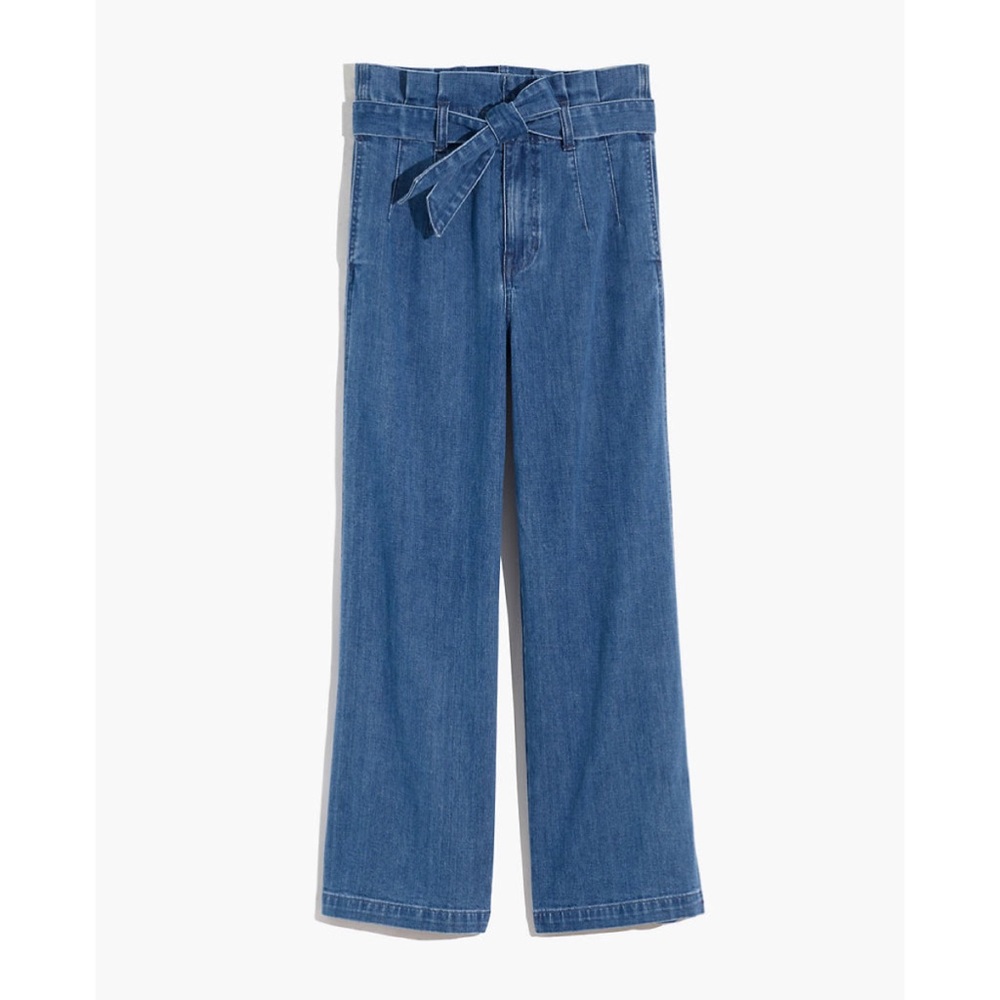 Madewell Paperbag Jeans in Flannigan Wash - Picture 4 of 8